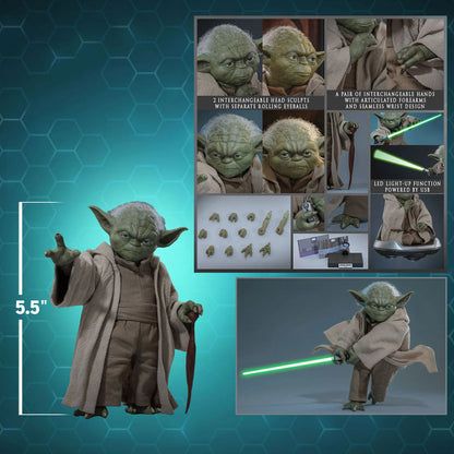 Pre-Order: Star Wars: Revenge of the Sith MMS878 Yoda 1/6th Scale Collectible Figure