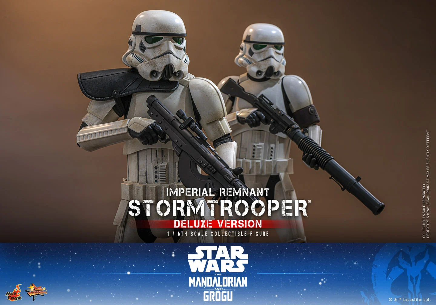 Pre-Order: Star Wars: The Mandalorian & Grogu MMS837 Imperial Remnant Stormtrooper (Deluxe Ver.) 1/6th Scale Collectible Figure