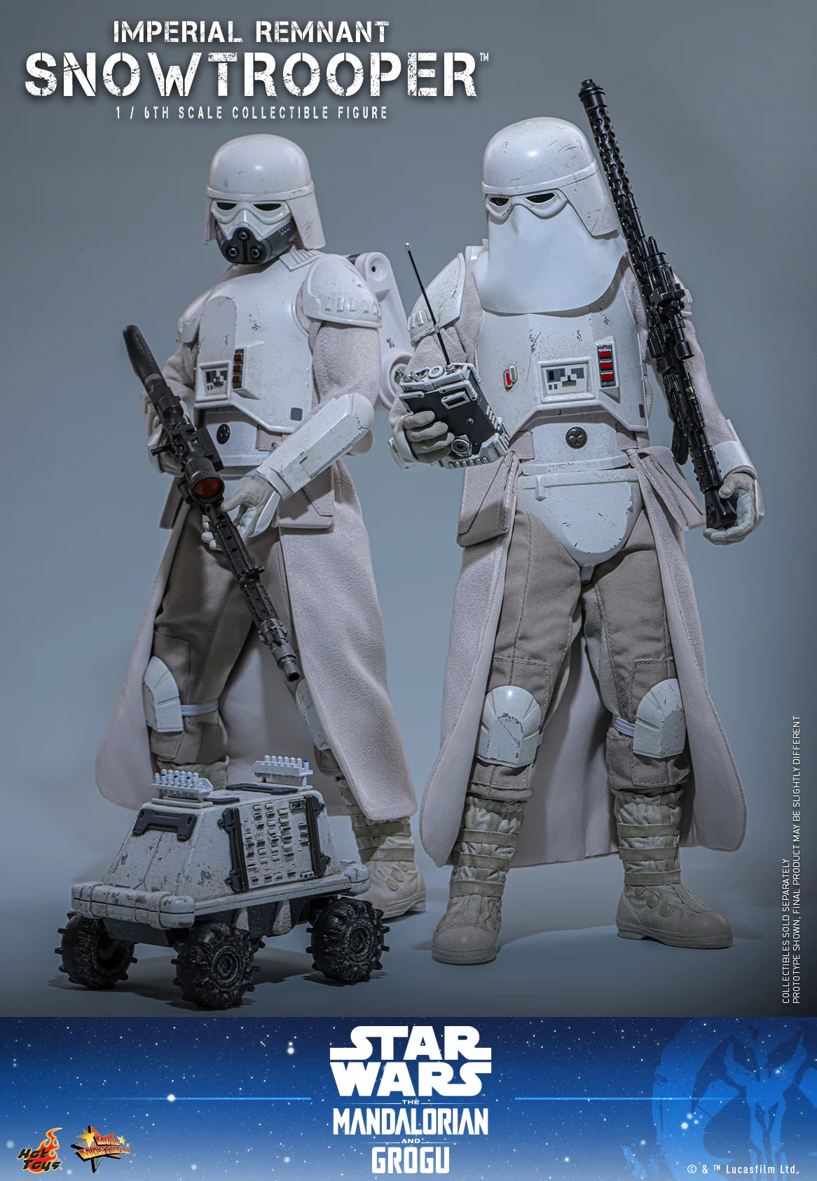 Pre-Order: Star Wars: The Mandalorian & Grogu MMS838 Imperial Remnant Snowtrooper 1/6th Scale Collectible Figure