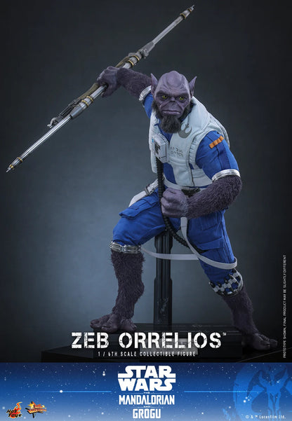 Pre-Order: Star Wars: The Mandalorian & Grogu MMS876 Zeb Orrelios 1/6th Scale Collectible Figure