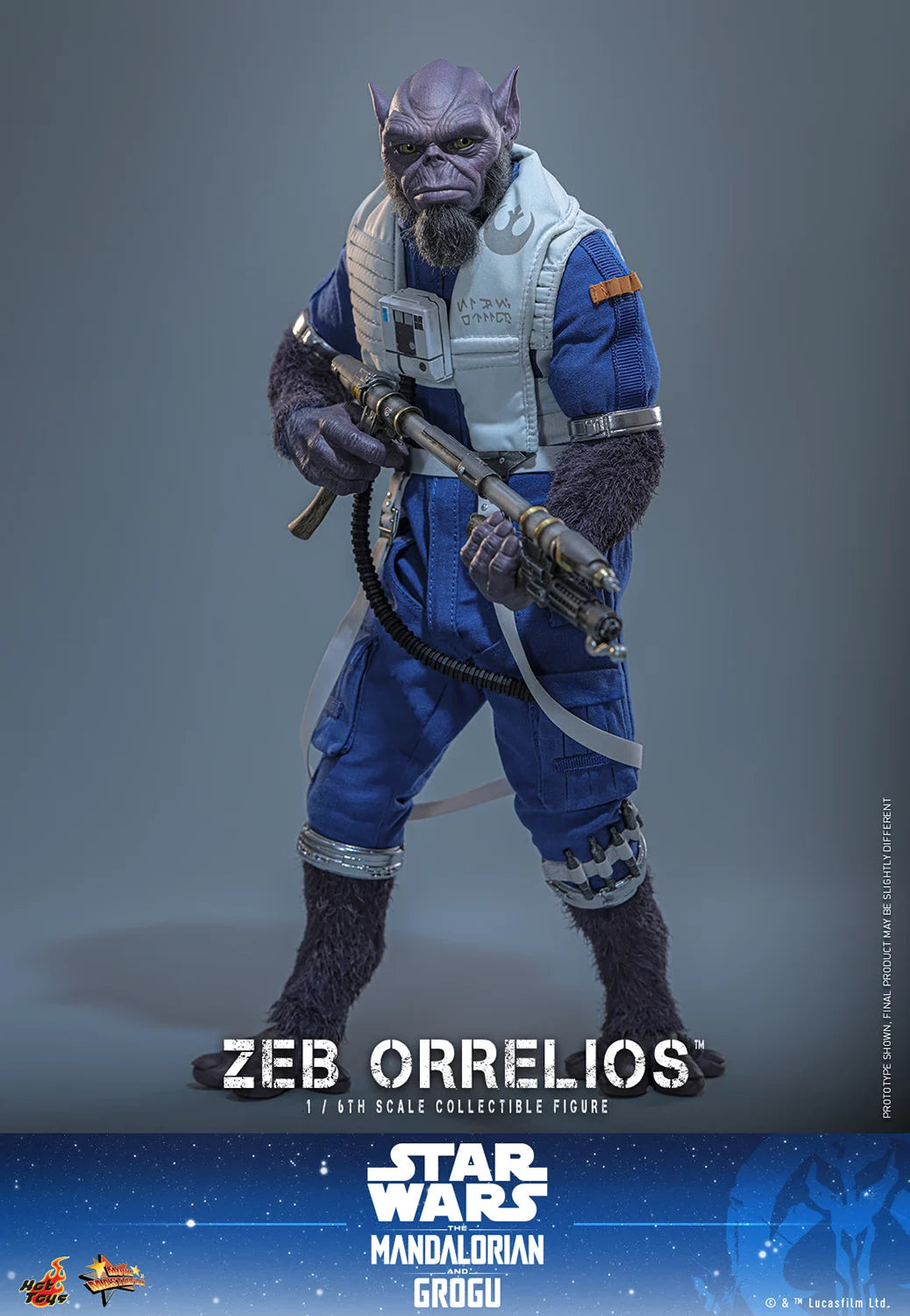 Pre-Order: Star Wars: The Mandalorian & Grogu MMS876 Zeb Orrelios 1/6th Scale Collectible Figure
