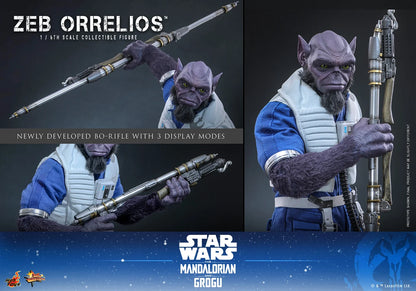 Pre-Order: Star Wars: The Mandalorian & Grogu MMS876 Zeb Orrelios 1/6th Scale Collectible Figure