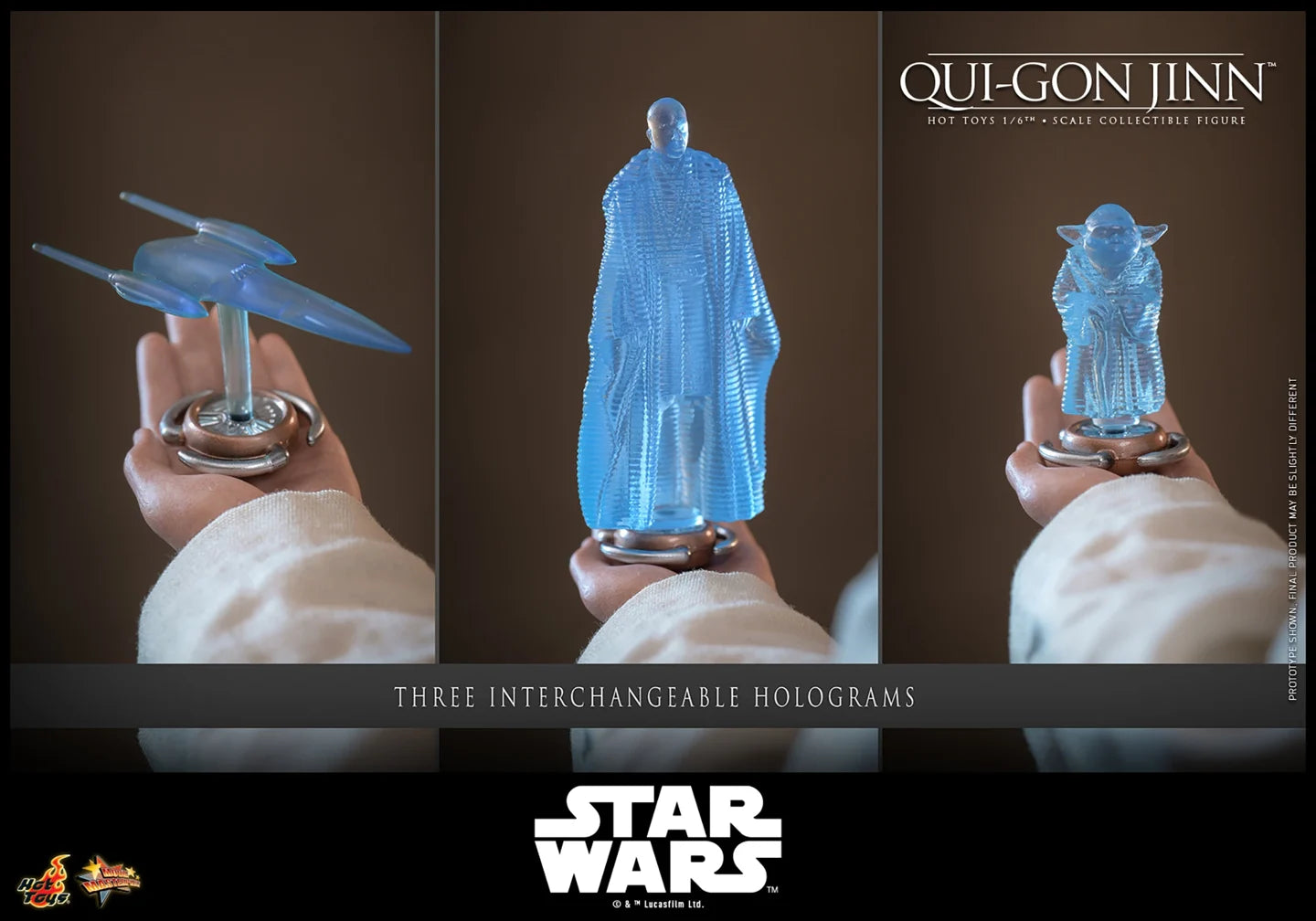 Pre-Order: Star Wars: The Phantom Menace MMS880 Qui-Gon Jinn 1/6th Scale Collectible Figure