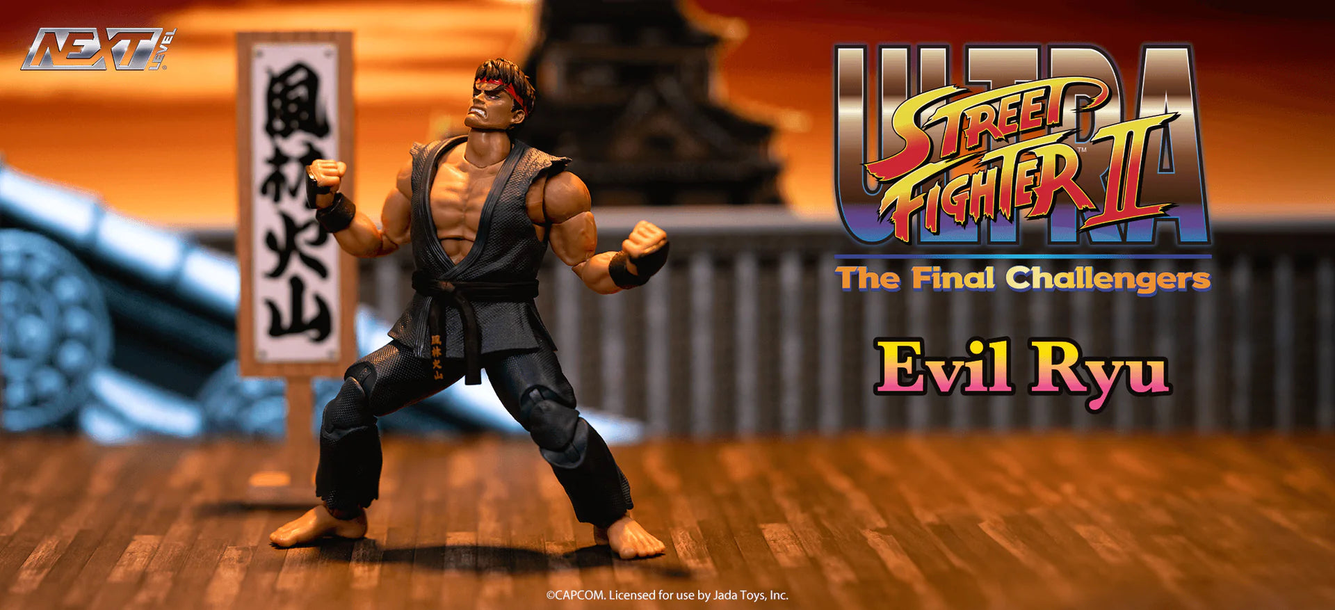 Ultra Street Fighter II: Evil Ryu 1/12 Scale Action Figure Deluxe Set –  TOYCO Collectibles