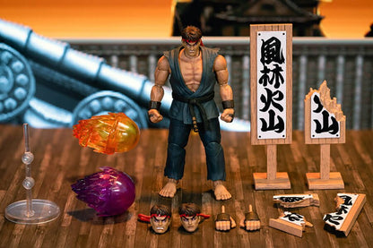 Ultra Street Fighter II: Evil Ryu 1/12 Scale Action Figure Deluxe Set SDCC Exclusive 2023