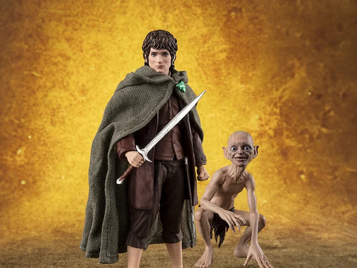 PRE-ORDER - The Lord of the Rings: The Fellowship of the Ring S.H.Figuarts Frodo Baggins & Gollum Action Figure Set