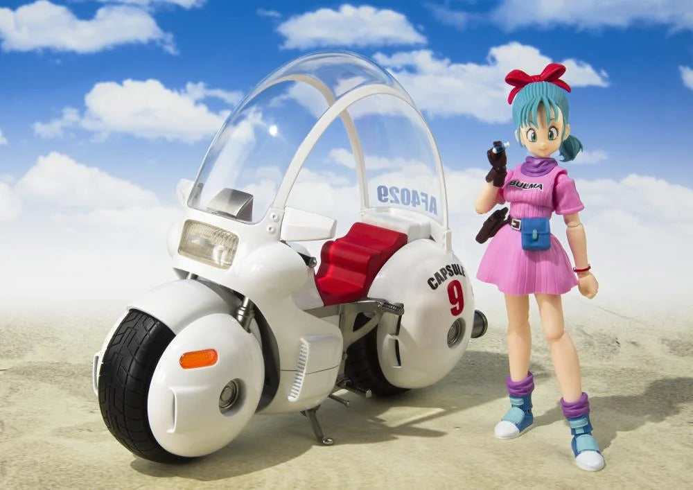 PRE-ORDER - Dragon Ball S.H.Figuarts Bulma’s Capsule No. 9 Motorcycle (Reissue)