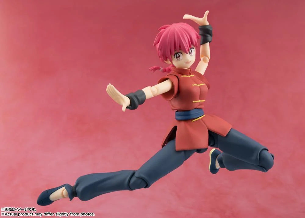 PRE-ORDER - Ranma 1/2 S.H.Figuarts Ranma Saotome (Female Ver.) Action Figure