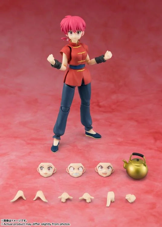 PRE-ORDER - Ranma 1/2 S.H.Figuarts Ranma Saotome (Female Ver.) Action Figure