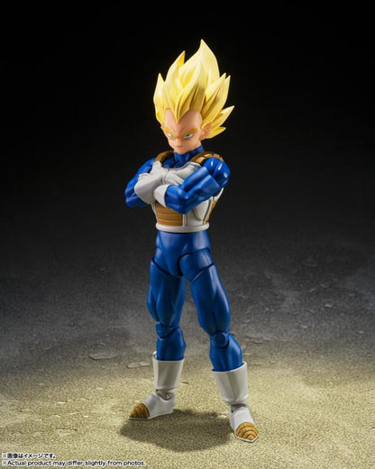 PRE-ORDER - Dragon Ball Z S.H.Figuarts Super Saiyan Vegeta (Dangerous Pride) Action Figure
