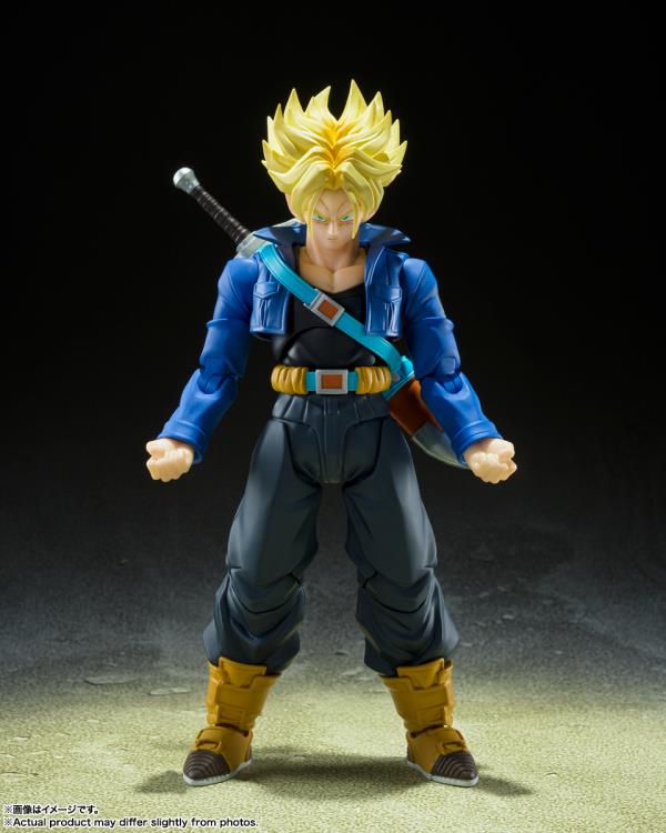 PRE-ORDER: Dragon Ball Z S.H.Figuarts Super Saiyan Trunks (Boy from the Future) Action Figure (Reissue)