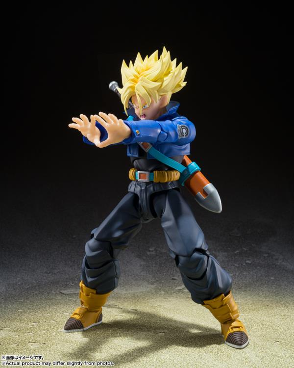 PRE-ORDER: Dragon Ball Z S.H.Figuarts Super Saiyan Trunks (Boy from the Future) Action Figure (Reissue)