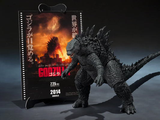 Pre-Order - Godzilla (2014) S.H.MonsterArts Godzilla (Movie Graphic Plus) Action Figure