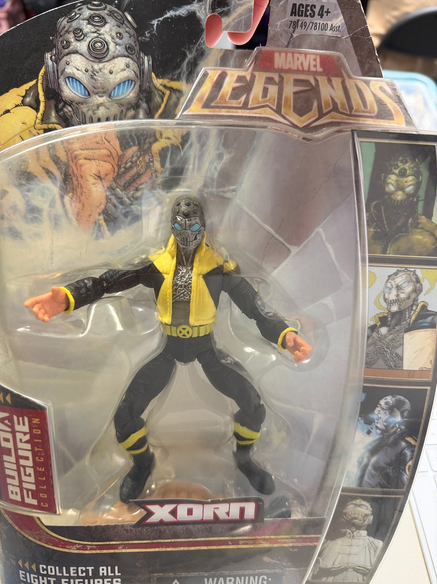 Marvel Legends Series 17 (Hasbro Series 2) Action Figure Xorn (Yellowing plastic from shelf wear)