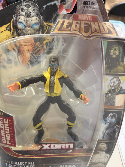 Marvel Legends Series 17 (Hasbro Series 2) Action Figure Xorn (Yellowing plastic from shelf wear)
