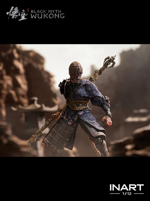 PRE-ORDER - Black Myth: Wukong InArt The Destined One in Bronze Armor (Premium Ver.) 1/12 Scale Action Figure