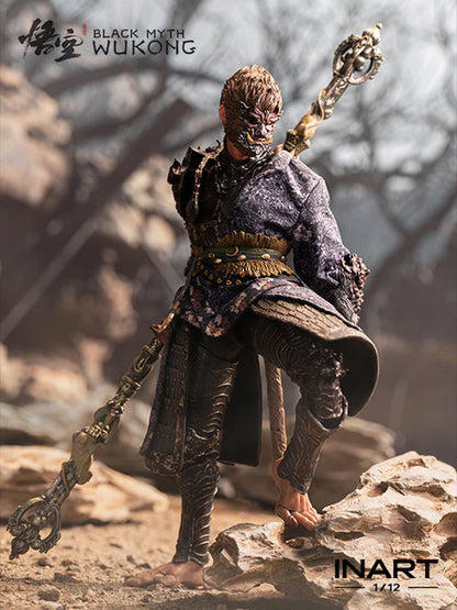 PRE-ORDER - Black Myth: Wukong InArt The Destined One in Bronze Armor (Premium Ver.) 1/12 Scale Action Figure