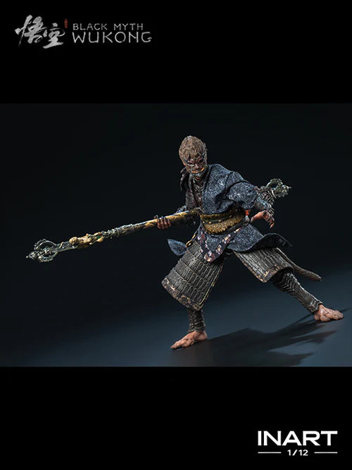 PRE-ORDER - Black Myth: Wukong InArt The Destined One in Bronze Armor (Premium Ver.) 1/12 Scale Action Figure