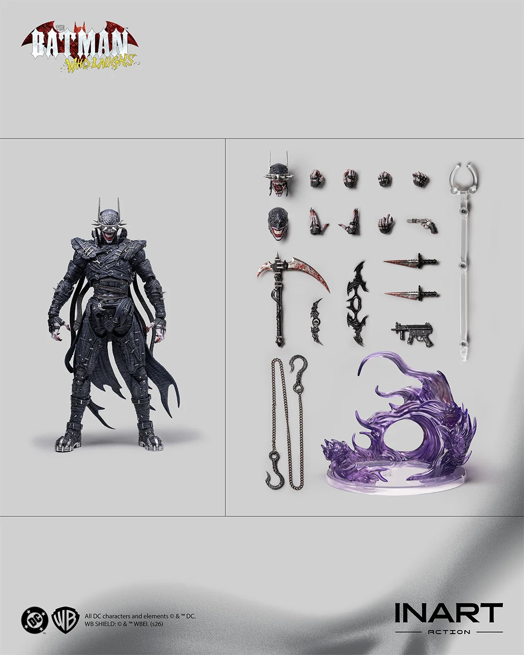 Pre-Order: Dark Nights: Metal InArt The Batman Who Laughs 1/12 Scale Action Figure