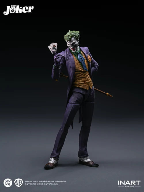 Pre-Order: INART DC Comics The Joker 1/12 Scale Action Figure
