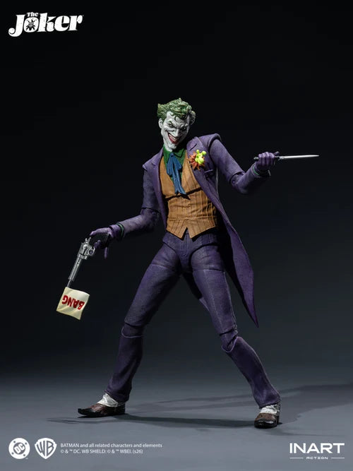 Pre-Order: INART DC Comics The Joker 1/12 Scale Action Figure