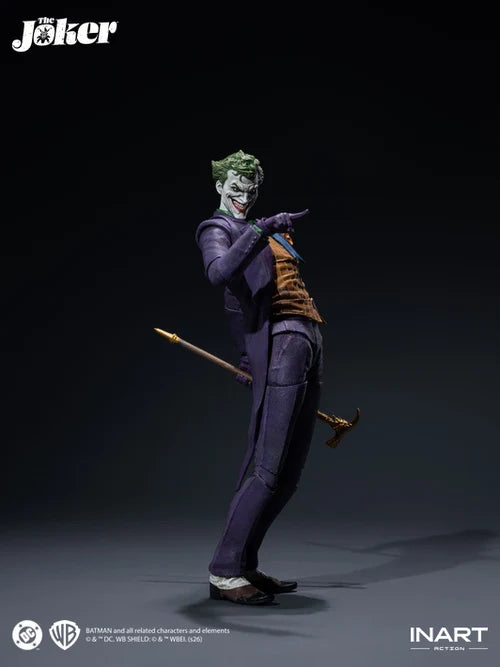 Pre-Order: INART DC Comics The Joker 1/12 Scale Action Figure