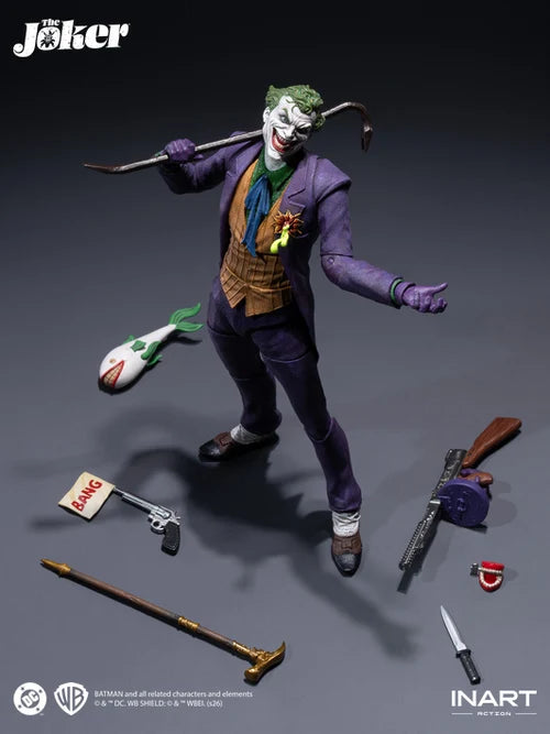 Pre-Order: INART DC Comics The Joker 1/12 Scale Action Figure