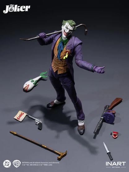 Pre-Order: INART DC Comics The Joker 1/12 Scale Action Figure