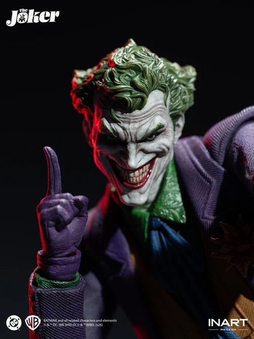 Pre-Order: INART DC Comics The Joker 1/12 Scale Action Figure