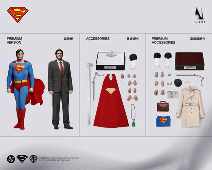 Pre-Order: INART Superman (1978) 1/6 Scale Premium Edition 2-Pack Set