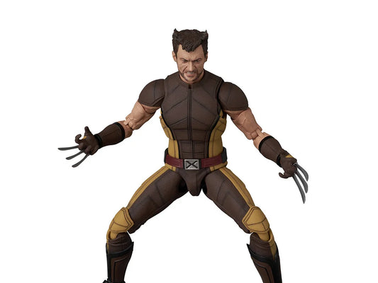 PRE-ORDER: Deadpool & Wolverine MAFEX No.297 Wolverine (Brown Suit Ver.) Action Figure