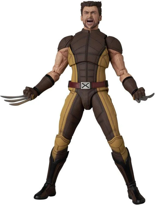 PRE-ORDER: Deadpool & Wolverine MAFEX No.297 Wolverine (Brown Suit Ver.) Action Figure