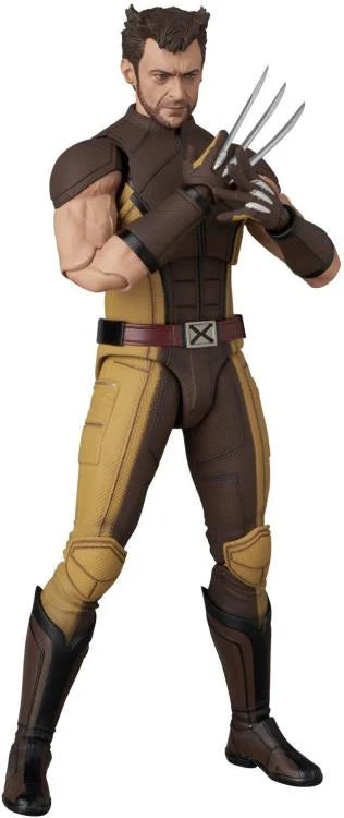 PRE-ORDER: Deadpool & Wolverine MAFEX No.297 Wolverine (Brown Suit Ver.) Action Figure