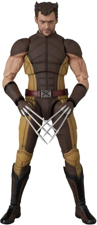 PRE-ORDER: Deadpool & Wolverine MAFEX No.297 Wolverine (Brown Suit Ver.) Action Figure