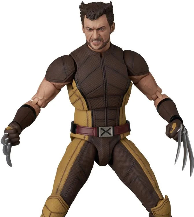 PRE-ORDER: Deadpool & Wolverine MAFEX No.297 Wolverine (Brown Suit Ver.) Action Figure