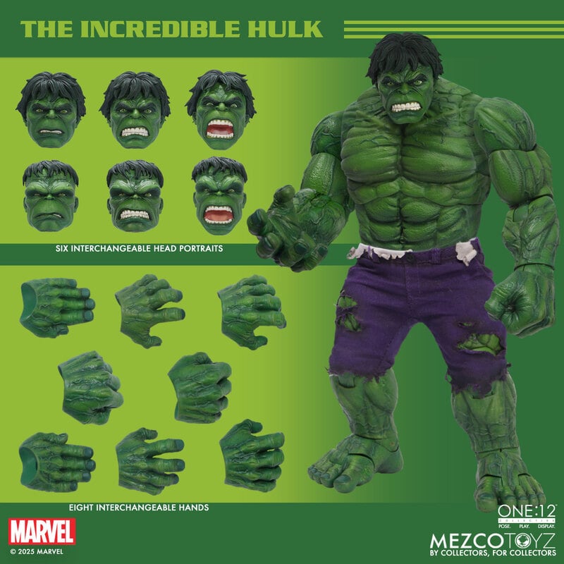 PRE-ORDER: Marvel One:12 Collective The Incredible Hulk