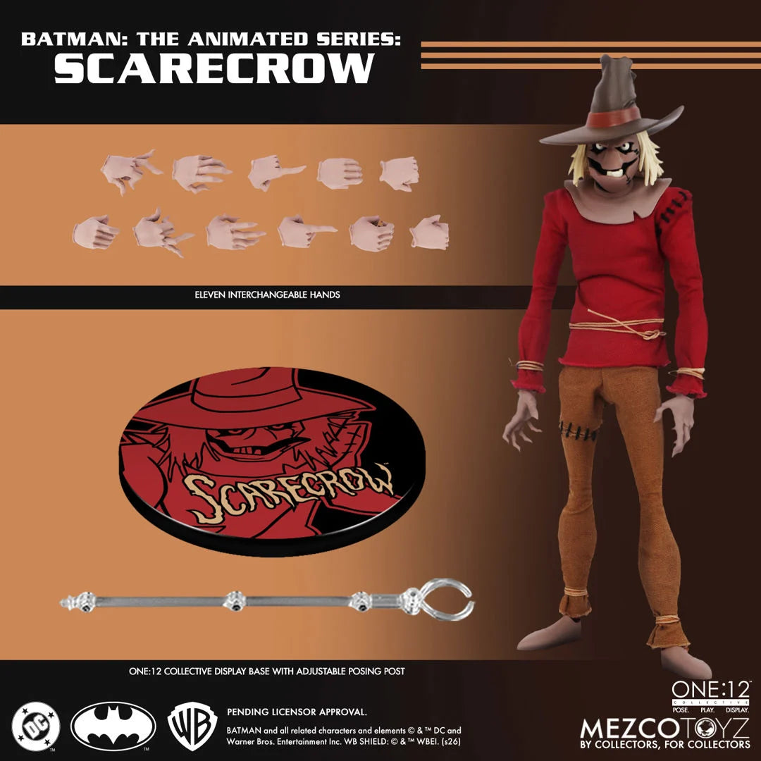 Pre-Order - Batman: The Animated Series One:12 Collective Scarecrow Action Figure