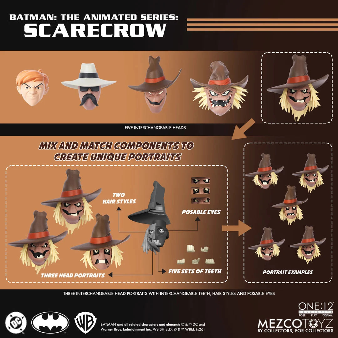 Pre-Order - Batman: The Animated Series One:12 Collective Scarecrow Action Figure