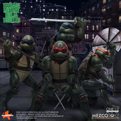 PRE-ORDER - Teenage Mutant Ninja Turtles (1990) One:12 Collective Action Figure Boxed Set
