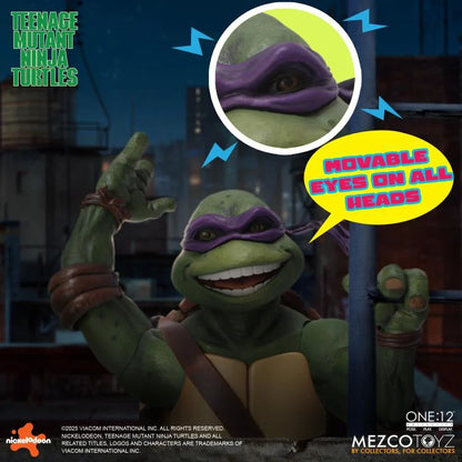 PRE-ORDER - Teenage Mutant Ninja Turtles (1990) One:12 Collective Action Figure Boxed Set