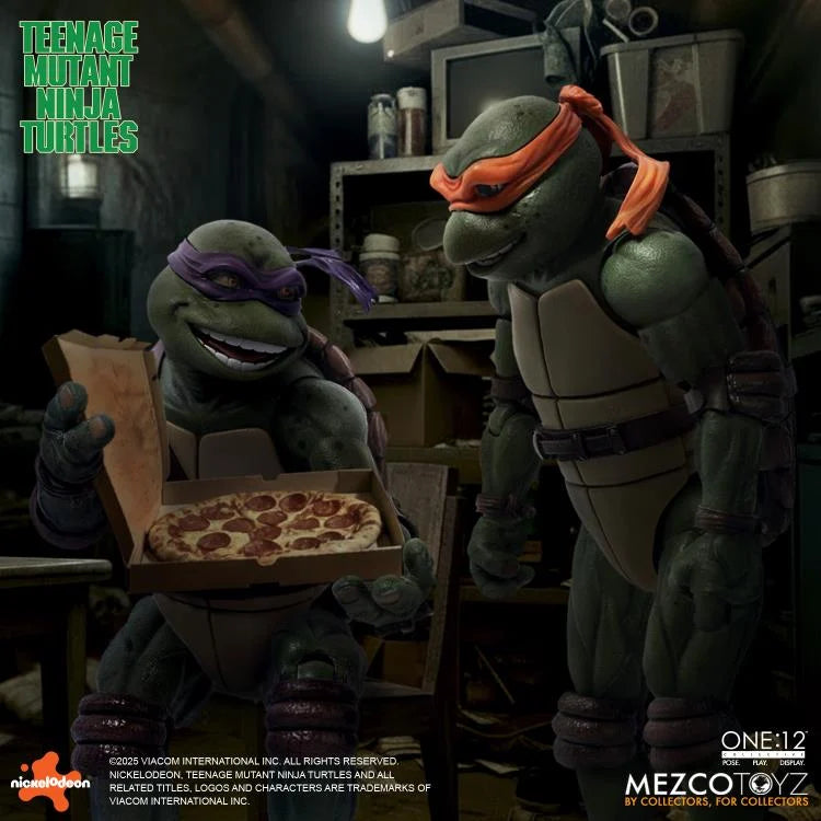 PRE-ORDER - Teenage Mutant Ninja Turtles (1990) One:12 Collective Action Figure Boxed Set