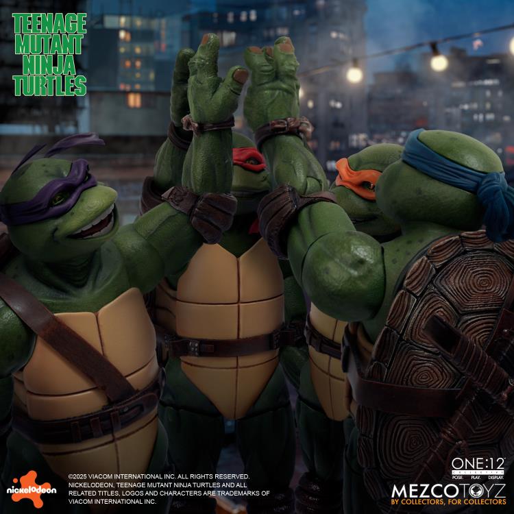 PRE-ORDER - Teenage Mutant Ninja Turtles (1990) One:12 Collective Action Figure Boxed Set