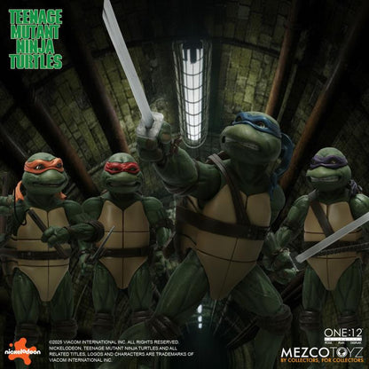 PRE-ORDER - Teenage Mutant Ninja Turtles (1990) One:12 Collective Action Figure Boxed Set