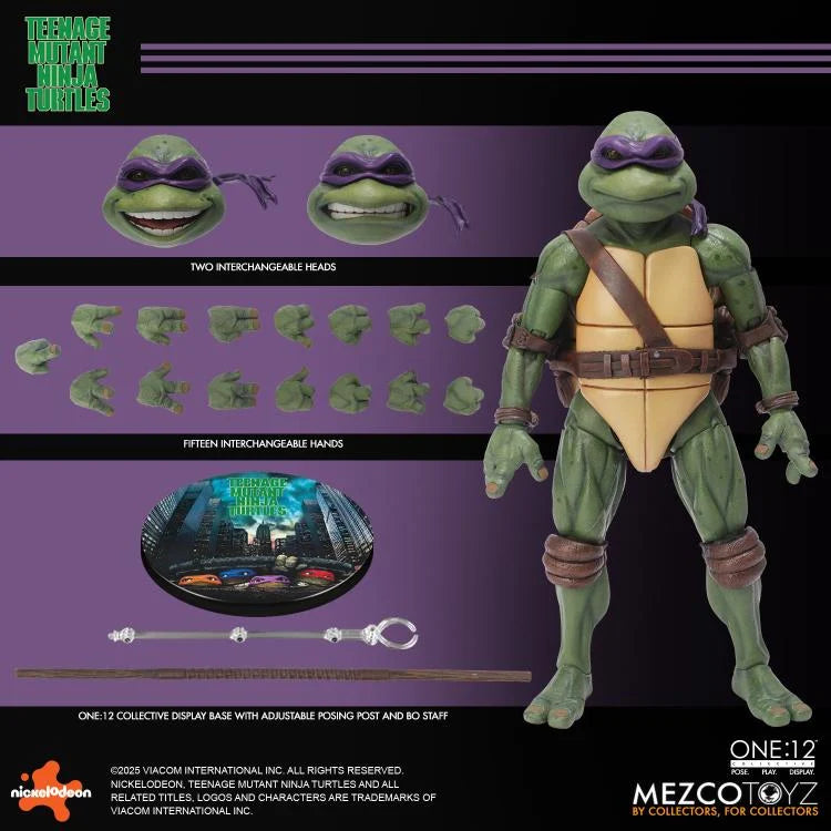 PRE-ORDER - Teenage Mutant Ninja Turtles (1990) One:12 Collective Action Figure Boxed Set