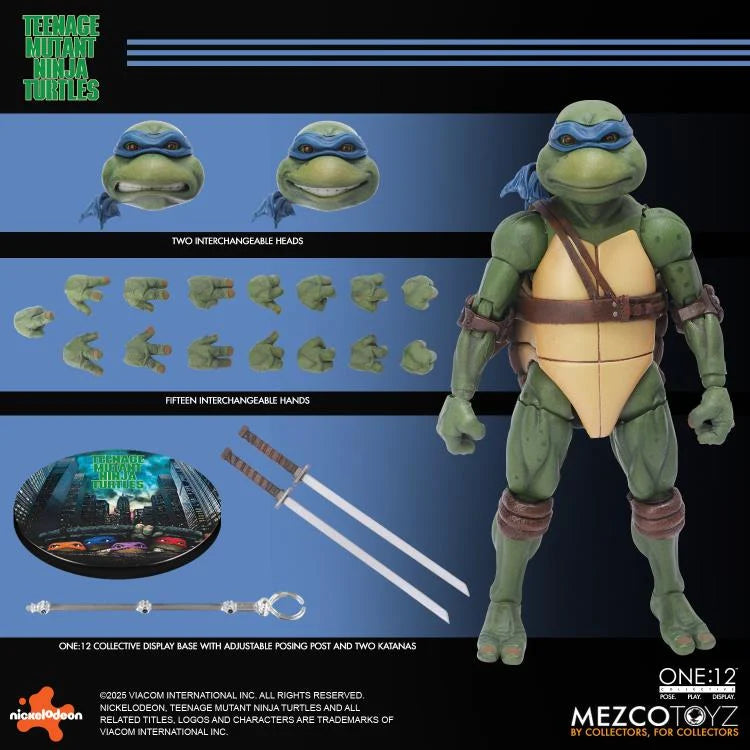 PRE-ORDER - Teenage Mutant Ninja Turtles (1990) One:12 Collective Action Figure Boxed Set