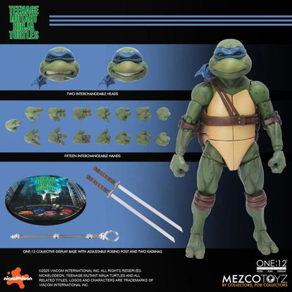 PRE-ORDER - Teenage Mutant Ninja Turtles (1990) One:12 Collective Action Figure Boxed Set