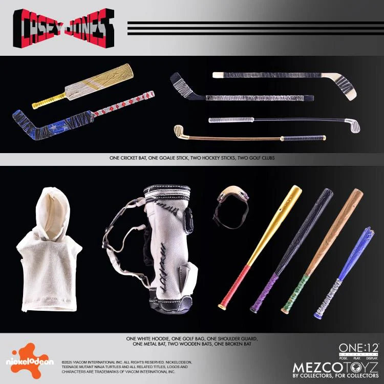 Pre-Order: Teenage Mutant Ninja Turtles One:12 Collective Casey Jones Action Figure