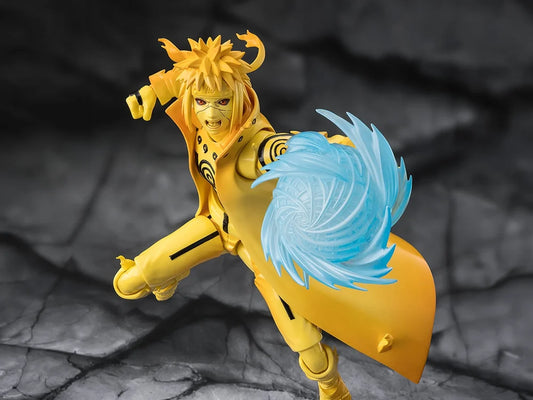 Pre-Order: Naruto: Shippuden S.H.Figuarts Minato Namikaze (Kurama Link Mode) (Bond of Light That Shatters Darkness) Action Figure