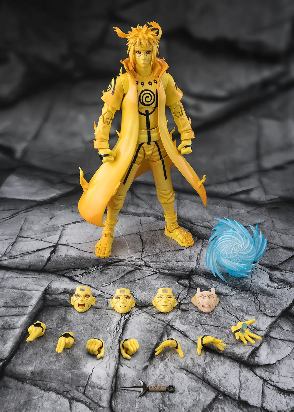 Pre-Order: Naruto: Shippuden S.H.Figuarts Minato Namikaze (Kurama Link Mode) (Bond of Light That Shatters Darkness) Action Figure