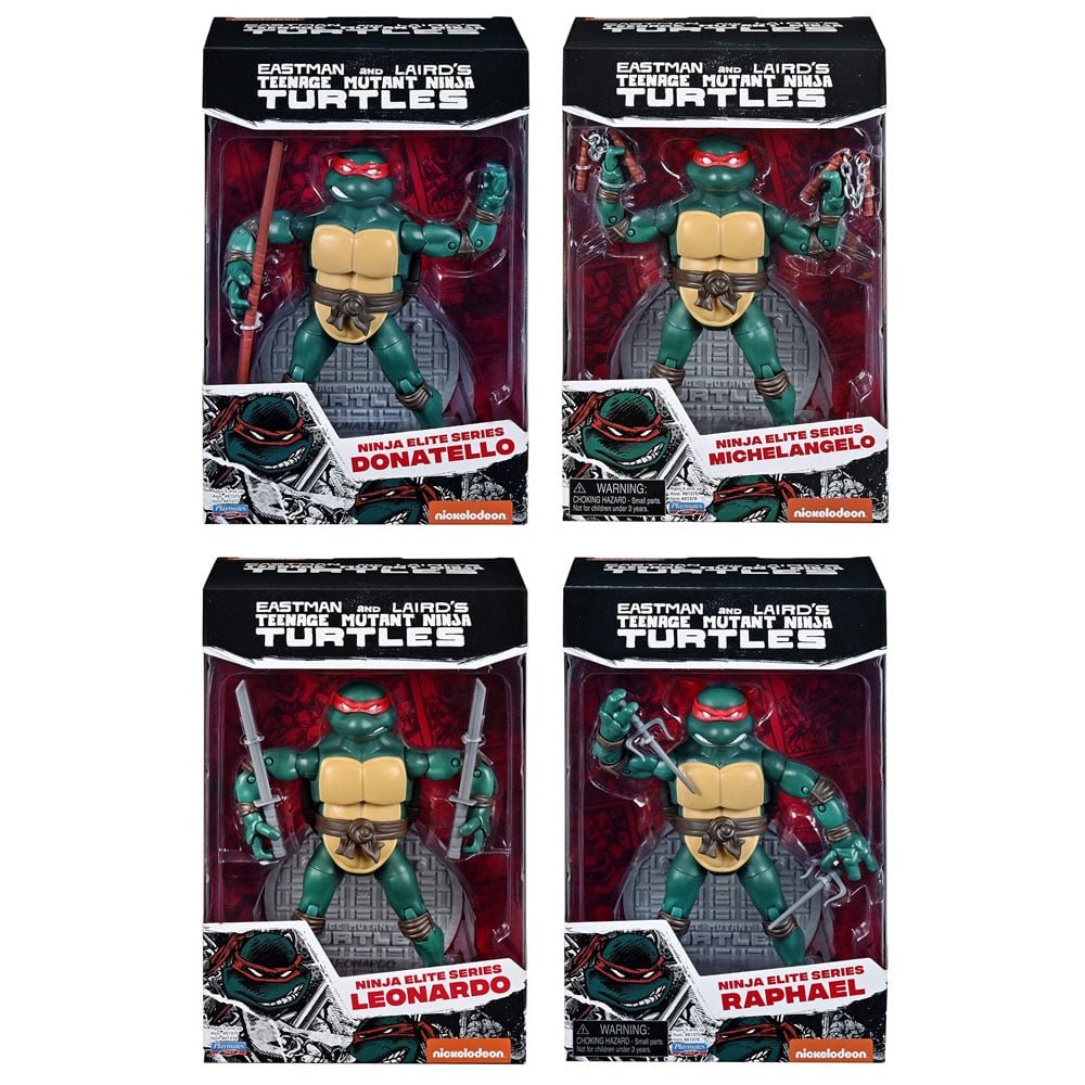 Teenage Mutant Ninja Turtles Ninja Elite Series  Set of 4 Figures